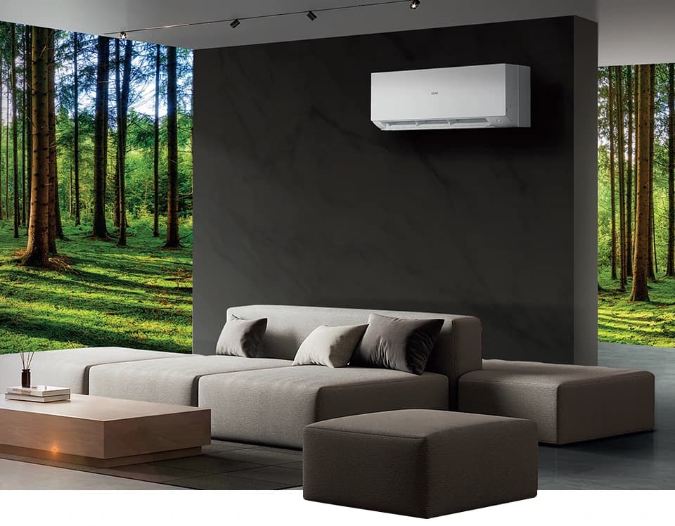 Living modern cu climatizare Haier